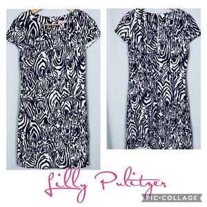 Lilly Pulitzer Zebra Print Dress Size S